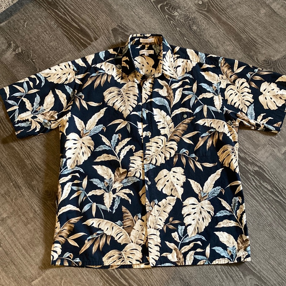 Pierre Cardin Hawaiian print shirt